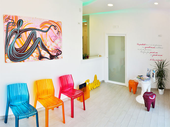 Sala di attesa - Studio Dentistico Sardano a Monopoli